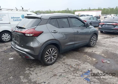 2021 Nissan Kicks Sv Xtronic Cvt from USA, damaged, VIN 3N1CP5CVXML552422